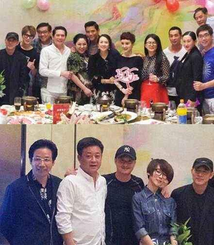 场合的濮存昕也来了,到场的人有朱军,吴京,谢楠,李连杰,陈学冬,尔冬升