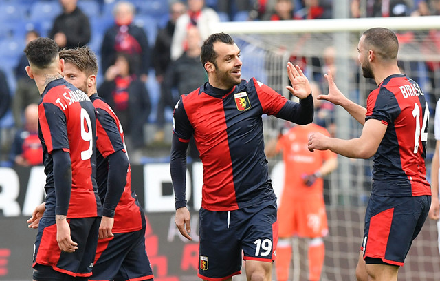 热那亚客战博洛尼亚,36岁老将潘德夫说:想助球队保级