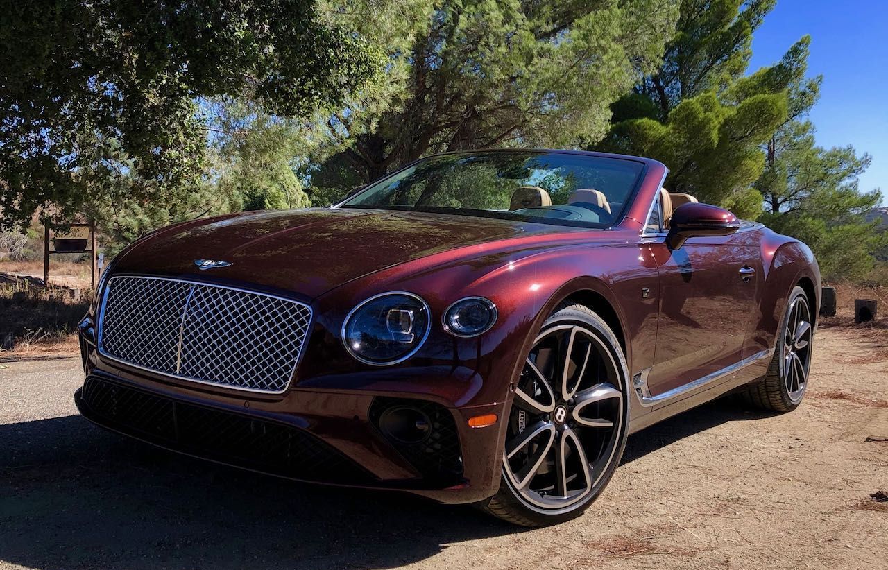 保留英国国旗的德国大众车:2020款宾利欧陆gtc v8敞篷豪华超跑