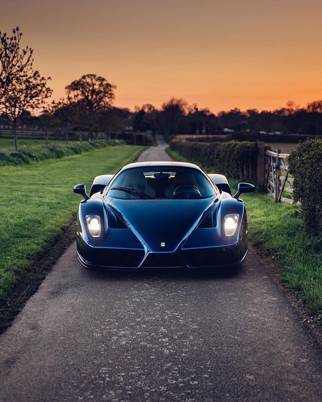 法拉利恩佐实车 经典大气的造型