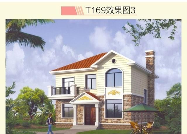 农村自建房两层别墅自建图纸,需要的保存!