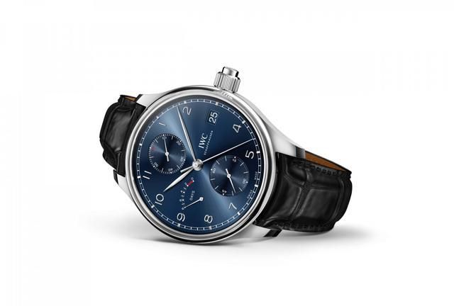 iwc推出首枚:配备单按钮计时功能的葡萄牙系列腕表
