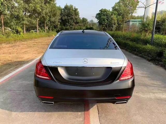 实拍迈巴赫s550仅47万光芒璀璨夺目尽显居高临下的摄人气魄