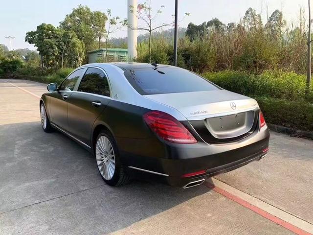 实拍迈巴赫s550仅47万光芒璀璨夺目尽显居高临下的摄人气魄