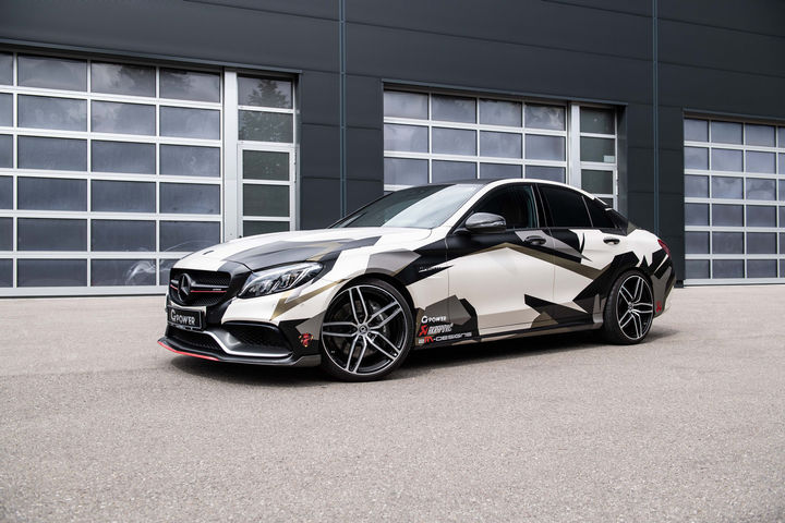 g-power推出800 hp改装版梅赛德斯amg c63轿车