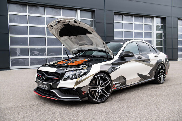 g-power推出800 hp改装版梅赛德斯amg c63轿车