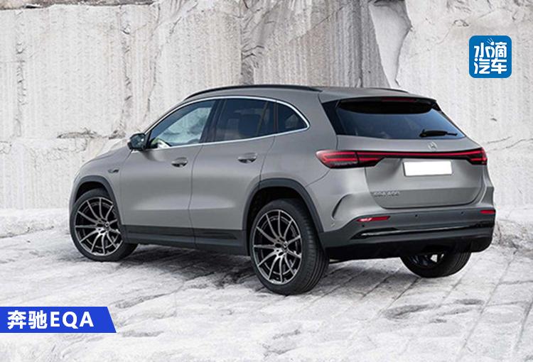 奔驰EQA假想图曝光 特斯拉准备迎战