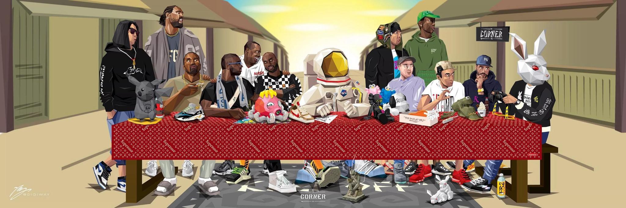 藤原浩狂晒,小编跪着看完|最后的晚餐|清明上河图_新浪新闻