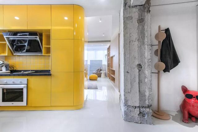 48㎡小户型里竟然装了三个房?像个小区一样,空间宽敞超有趣!