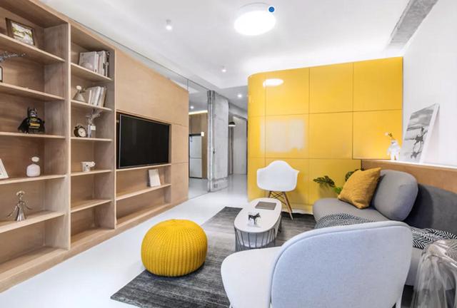 48㎡小户型里竟然装了三个房?像个小区一样,空间宽敞超有趣!