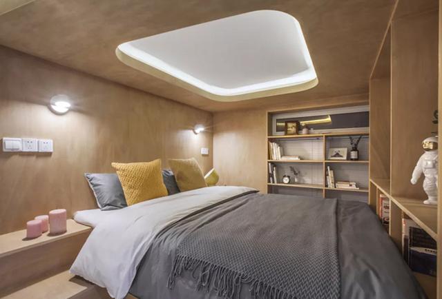 48㎡小户型里竟然装了三个房?像个小区一样,空间宽敞超有趣!