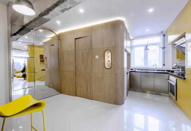 48㎡小户型里竟然装了三个房?像个小区一样,空间宽敞超有趣!