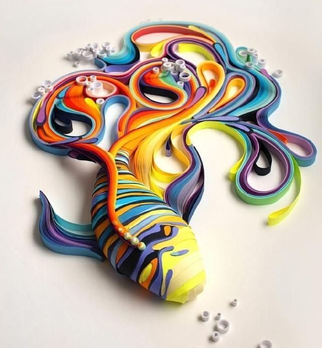 精致的创意纸雕艺术,把绚烂绽放于纸上,跟电脑特效一样!