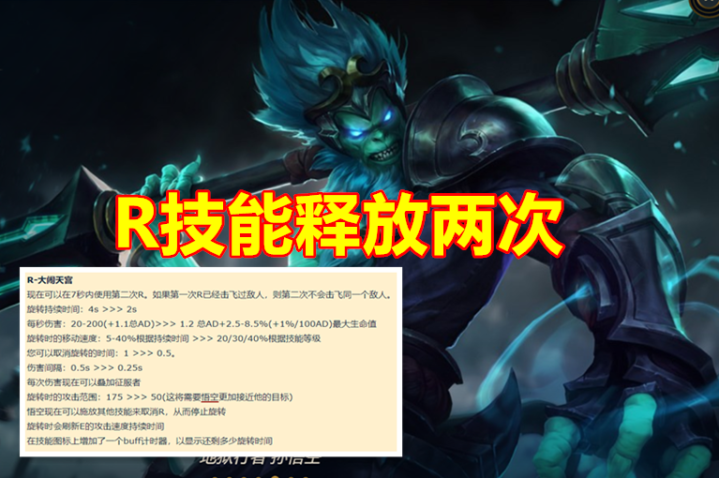 LOL:新版猴子重做完毕,W技能变小型闪现,分身也能开大招!|技能|护甲|等级_新浪新闻
