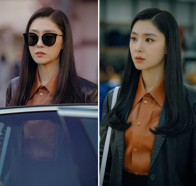 《爱的迫降》女二穿搭成范本,各款式大衣轻松驾驭,整体大气高级