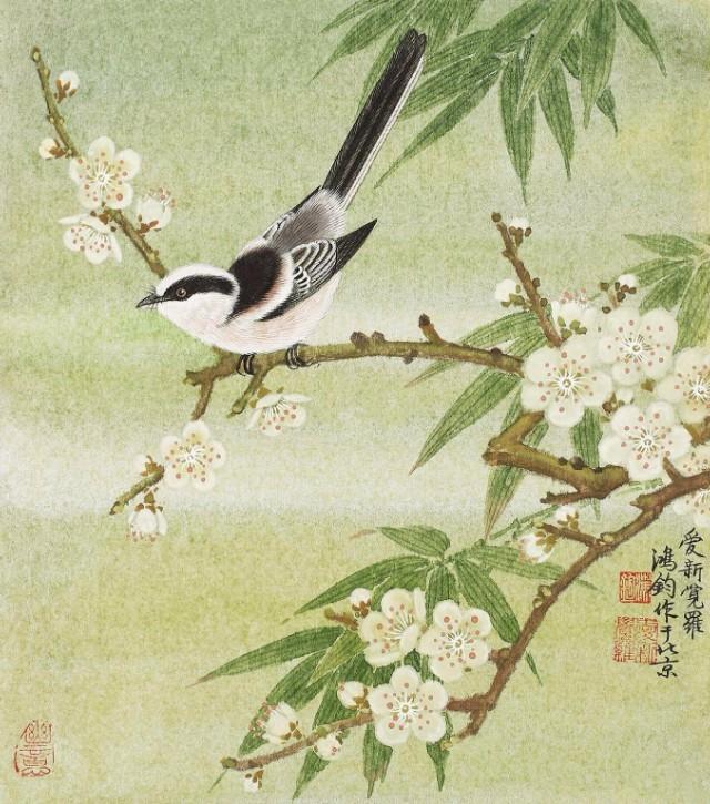 金鸿钧工笔花鸟画