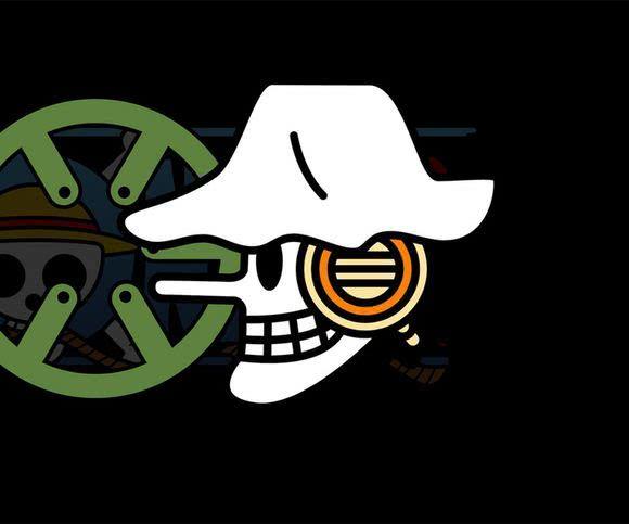 海贼王:草帽团8张个人海贼标志,乔巴的可爱,娜美的不易分清