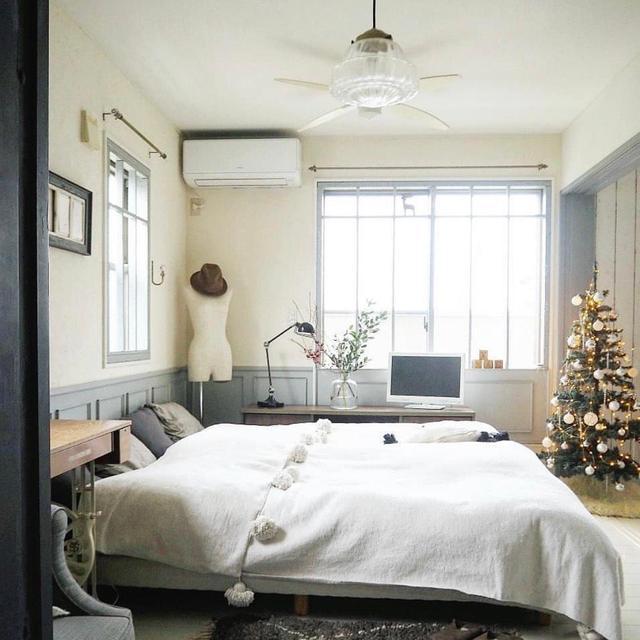 日本78㎡温暖小窝,她把家布置的复古有味道,很有老电影里的场景