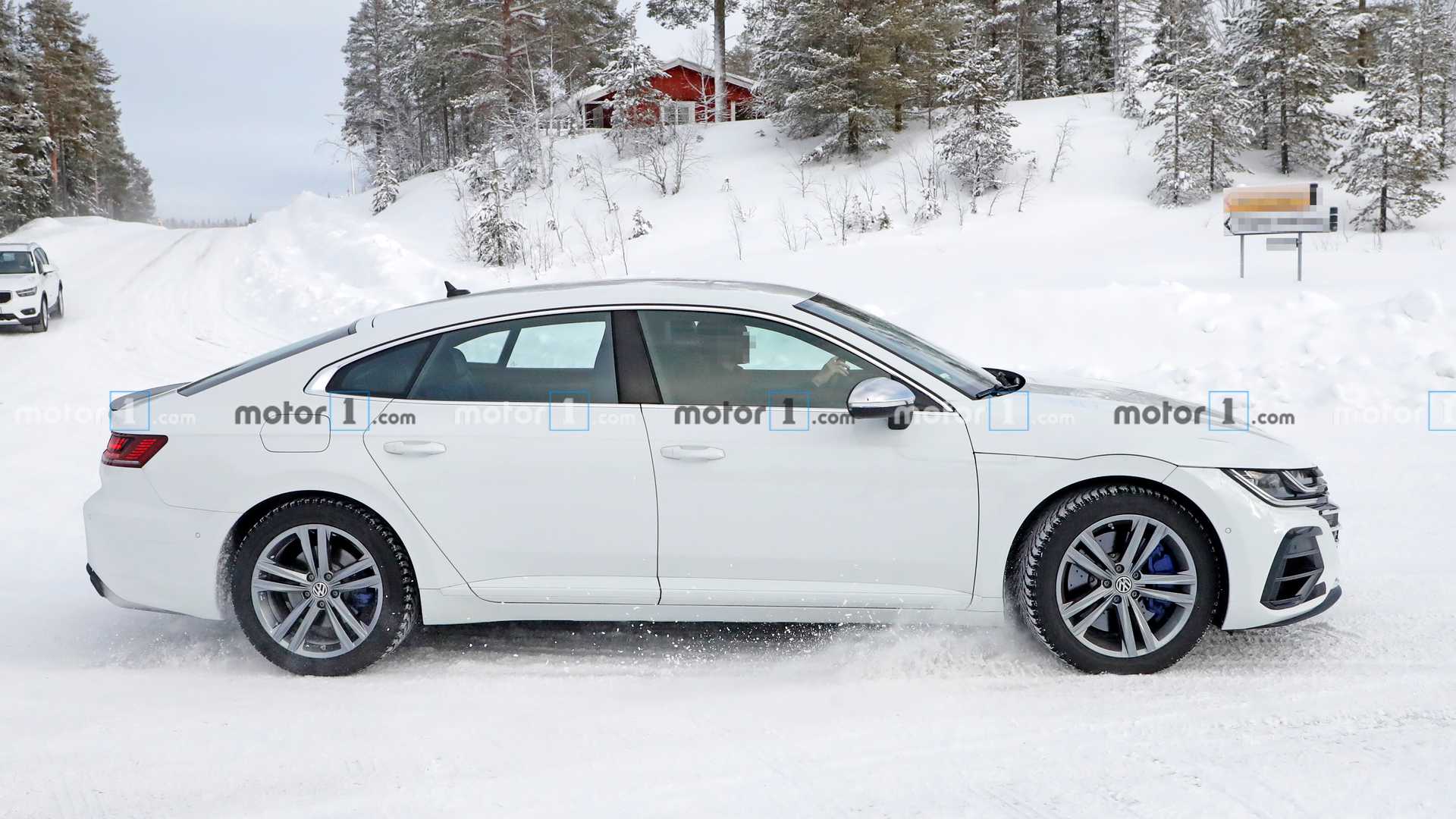 动力超400ps,大众arteon r实车曝光