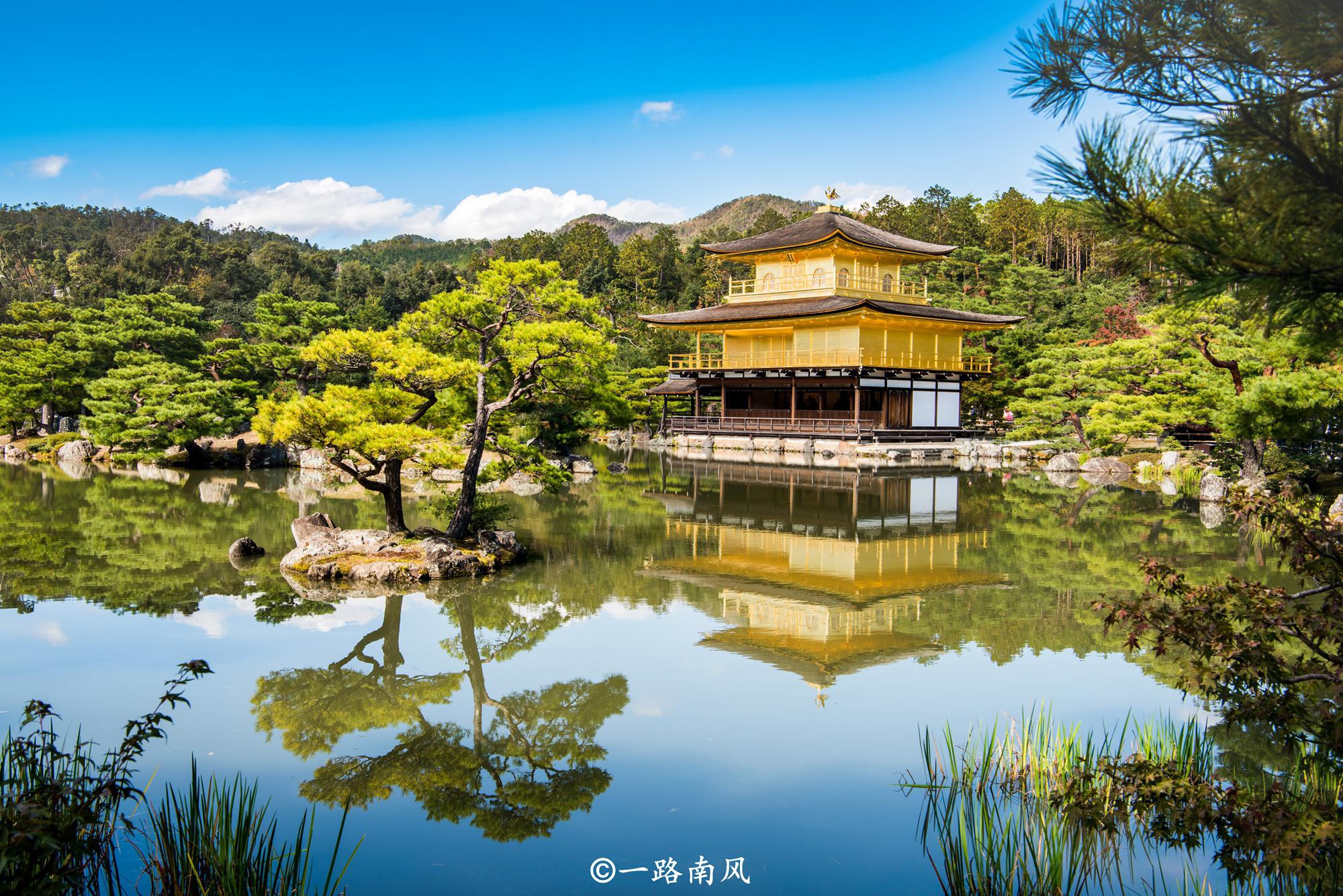 日本第一首都一座新旧结合的古老城市建筑物充满中国风