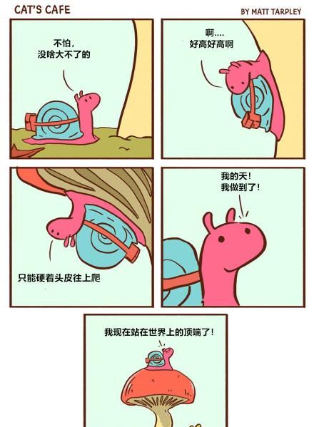 cafe"的动物小漫画,讲了一家猫咪开的咖啡馆和一群动物之间的暖心小