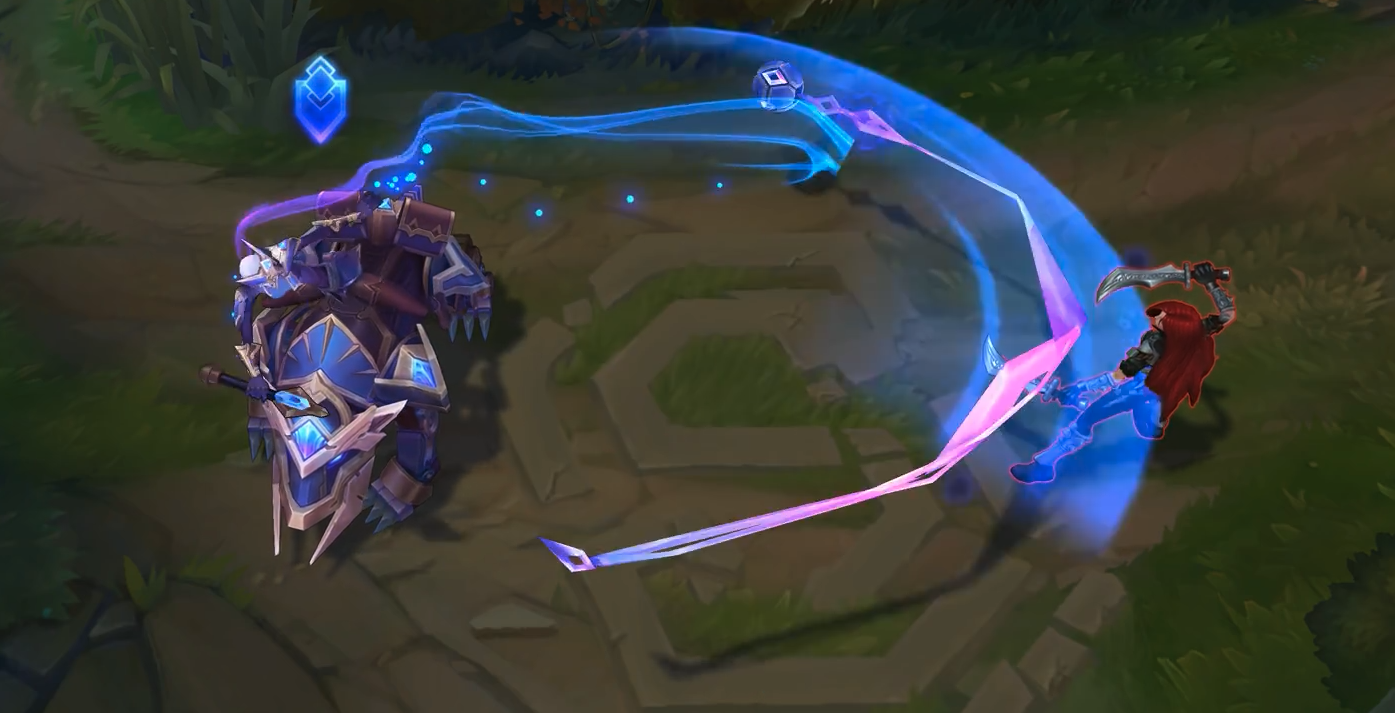 lol新皮肤海克斯猪妹体验链枷变链球粒子效果还是很棒的