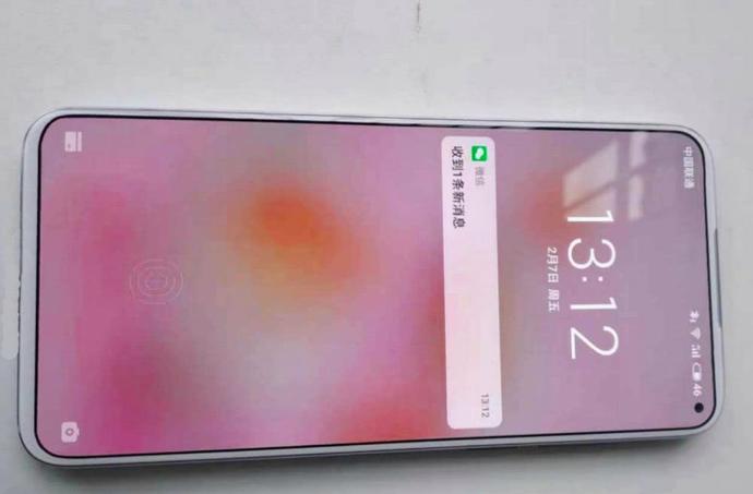 flyme工程师十七努力中魅族17真机曝光挖孔屏窄边框