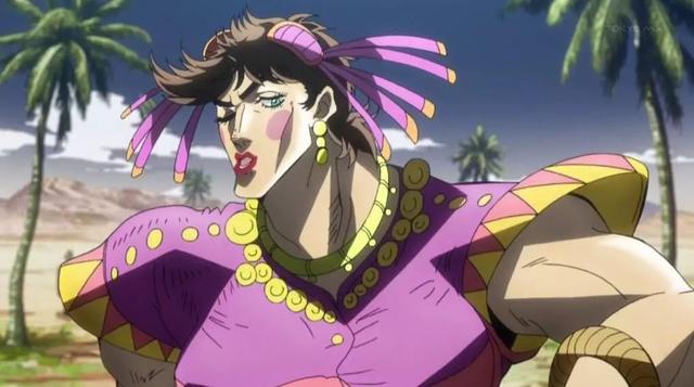 jojo中的女神,呼声最高的竟然是二乔,丽莎丽莎老师略输一筹|女装|迪奥