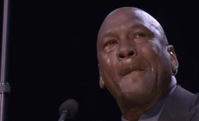 全场哄堂大笑!乔丹老泪纵横谈科比:今天我又要成为表情包了!
