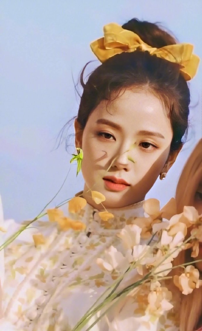 blackpink春日写真四闺女太美了jennie高级lisa像小公主