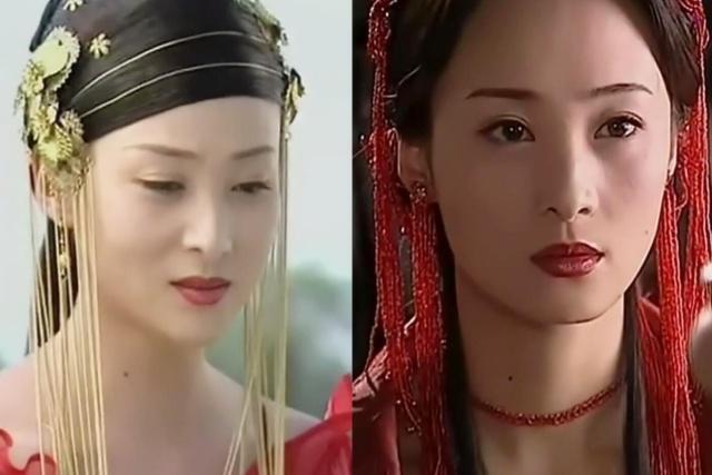 《风云争霸》中,蒋勤勤饰演的北堂馨儿是个痴情女子,她苦苦追逐啸天