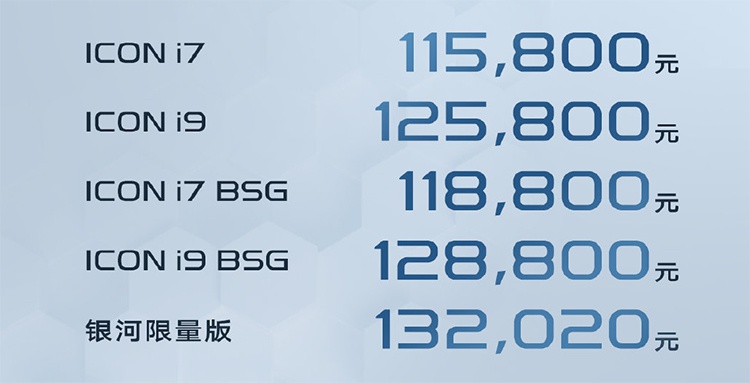 吉利ICON正式上市：全系标配CN95空调滤芯 11.58万元起售