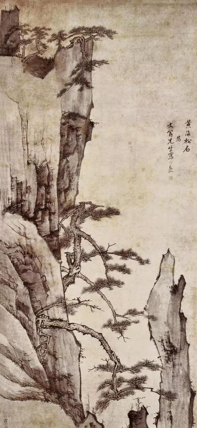 津门网僧人画画自带三分禅意跟随渐江一起去游山玩水