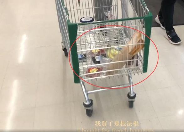 欧阳娜娜超市购物, 谁注意她买了啥东西?