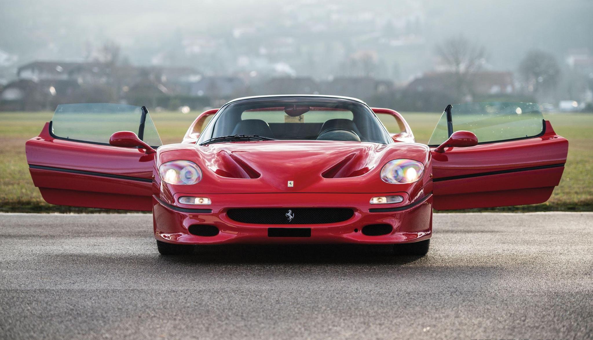 暴力与美学的完美结合,法拉利f50