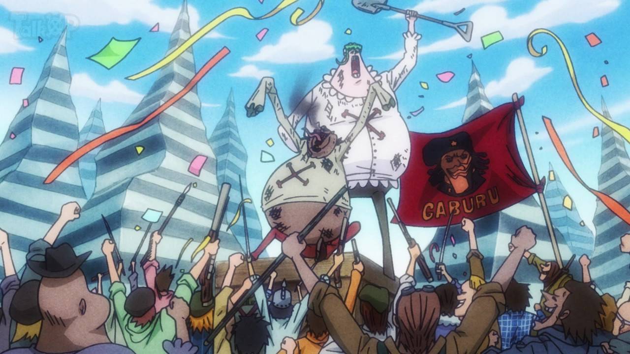 海贼王921集:扉页故事首次成剧情,和之国卡里布大佬,拯救世界