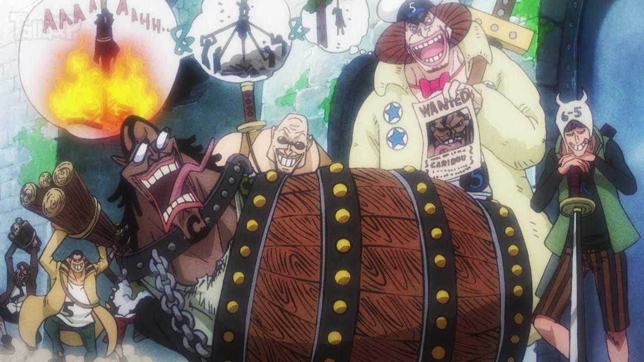 海贼王921集:扉页故事首次成剧情,和之国卡里布大佬,拯救世界