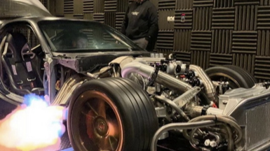 马自达rx 7全球第一辆四转子改装车 涡轮比头还大 新浪汽车