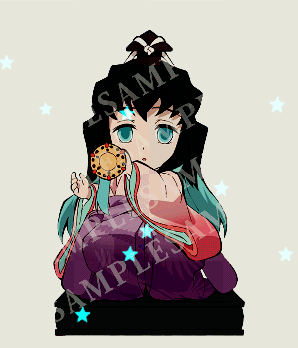 全员可爱 鬼灭之刃女儿节绘制新插图头像壁纸