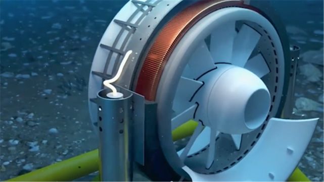 涡轮机是怎样在深海里发电的?原来是通过这些转换,现在才知道