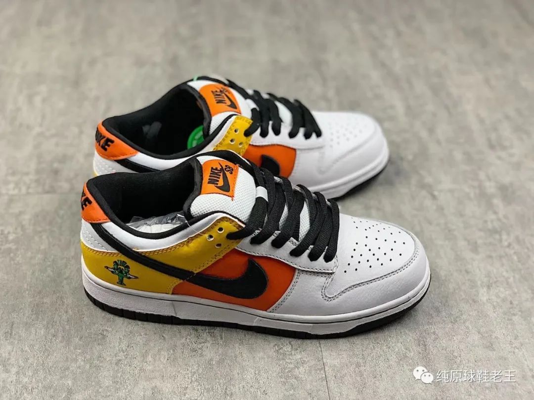 最新纯原nikedunksblowraygun白扎染外星人开箱测评