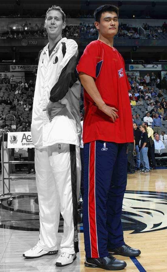 2米29大竹竿被隔扣,现役法尔成网红|姚明|竹竿|身高_新浪新闻