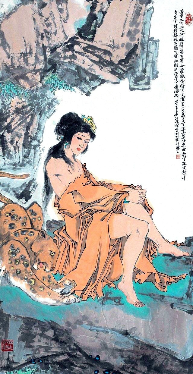 100幅画女儿的人体画，逼真得像照片，还没有画家像他这么大胆！