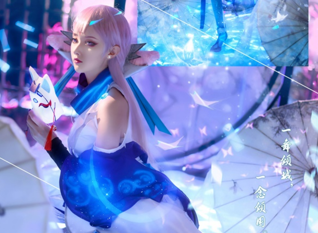 王者荣耀貂蝉cos传说皮肤颜值太逆天玩家我想当吕布