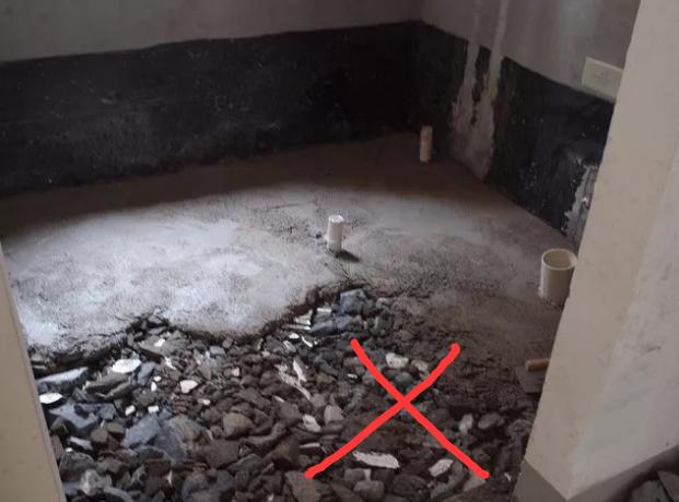 越来越流行的下沉式卫生间,照这样做回填,防水效果更好