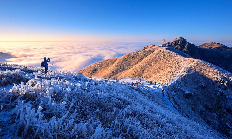 人間仙境雲端的武功山