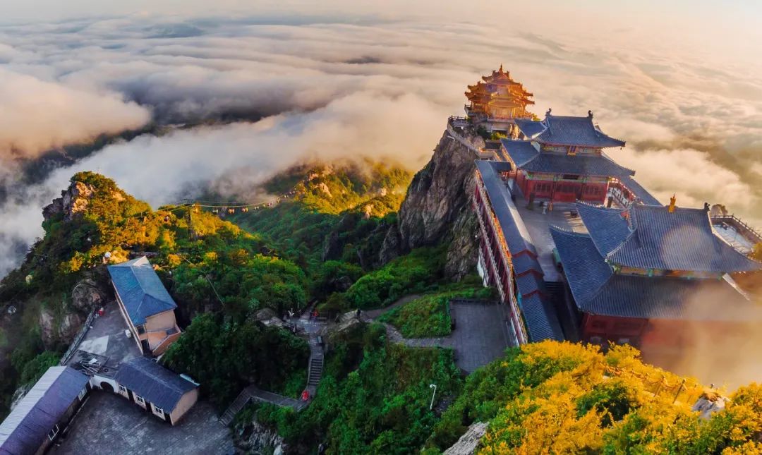 航拍中国13座古寺美得让你腿脚发软