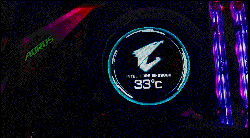 技嘉aorus liquid cooler 360评测:lcd屏幕,信仰加倍