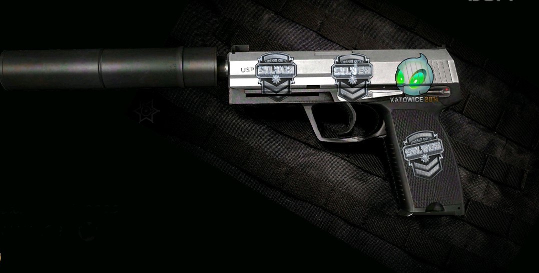 csgo皮肤推荐:100块以内的usp选什么,它因贴纸成为大佬最爱