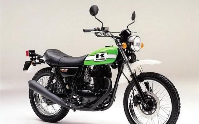 川崎发布w175tr,攀爬越野风格,7.5升油箱,最大马力13.1匹